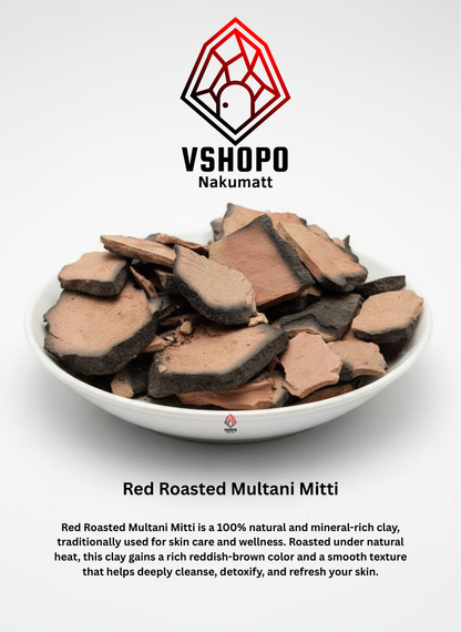 Red Roasted Multani Mitti